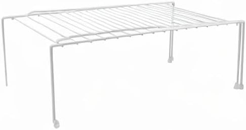 Expandable Kitchen Counter and Cabinet Shelf, White(adjustable From16 .3/4 to 30.3/4" length X 8.1/4" width X 6" height) - Image 10