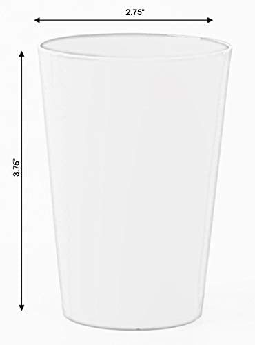7 oz Reusable Plastic Drinking Tumblers, 6-Piece Kids Party Cup Set, Assorted Red Green Blue, Two of Each for Home Meals Picnics Outdoor Use - Image 6