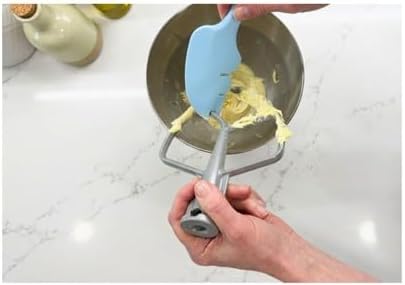 Silicone Spatula ONE Mixer Beater Scraper and Spatula, Glacier Blue - Image 7