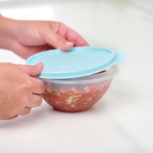 Tupperware Heritage Wonderlier 10 Piece Food Storage Bowl Set in Vintage Colors- Dishwasher Safe & BPA Free - (5 Containers + 5 Lids) - Image 9