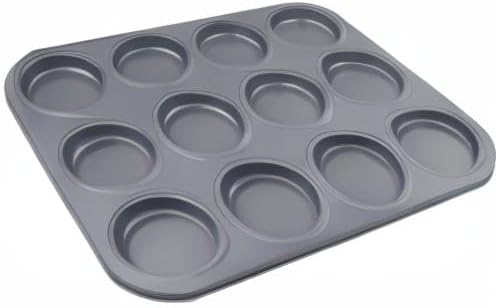 Fox Run Non-Stick Baking Pan, Whoopie Pie Pan, 12 Cup Muffin Top Pan | Nonstick For Easy Baking, Relase & Cleaning | Bake Whoopie Pies, Muffin Tops & Burger Buns | Whoopie Pie Baking Essential - Image 7