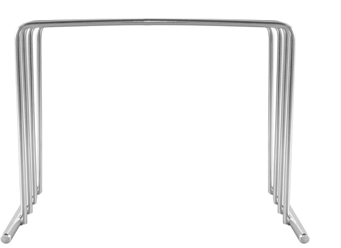 Small Cutting Board Organizer, Lifetime Stainless Steel Stores 1" Thick Baking Pans and Sheets, Fits in Cabinets - Image 6