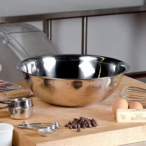 TrueCraftware-6 Piece Standard Stainless Steel Mixing Bowl Set - Mirror Finish Prep Bowls - 3/4 Qt, 1.5 Qt, 3 Qt, 4 Qt, 5 Qt and 8 Qt - Image 5
