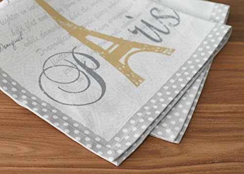 Maison d' Hermine Cloth Napkins Set of 4 100% Cotton Everyday Reusable Square Napkins Cloth Washable, Dinner, Party, Wedding, Restaurant, Spring/Summer (Champ De Mars, 20" x 20") | Everyday Square Napkins Cloth Washable Dinner Party Wedding Restaurant ... - Image 9