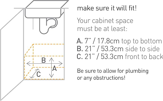 simplehuman 20 inch Pull-Out Cabinet Organizer, Heavy-Gauge Steel Frame,Silver - Image 5