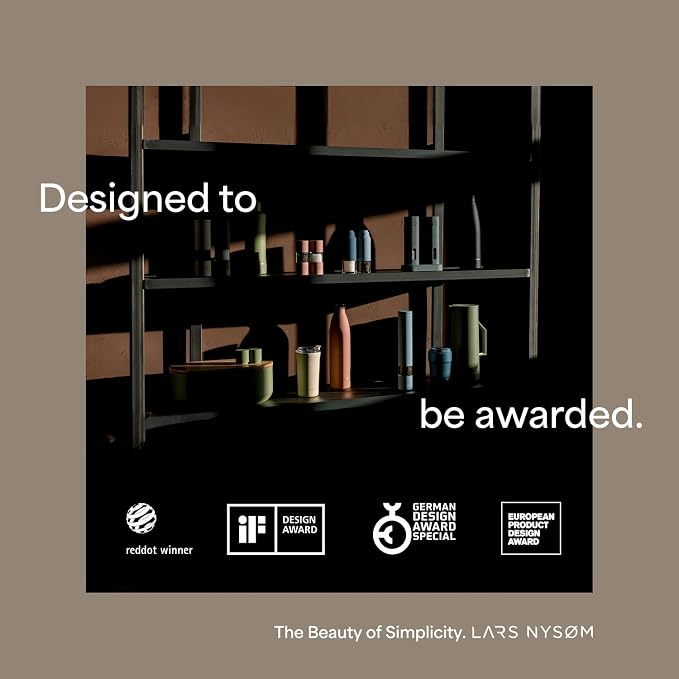 LARS NYSØM Bread Box I Metal bread box for long lasting freshness with non-slip pads I Baked goods Bin with bamboo lid usable as cutting board I 13.6x7.3x6.2in (Carbon Black) - Image 7