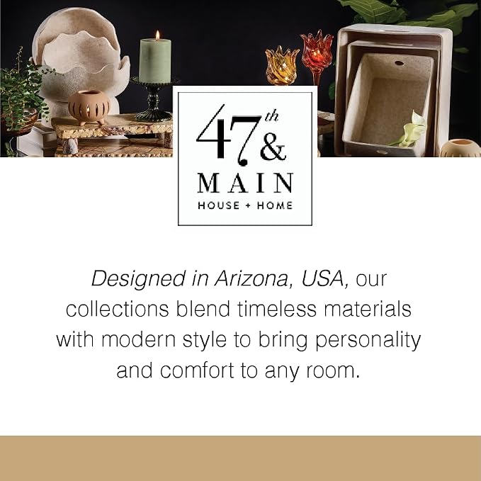 47th & Main Set of 4 100% Cotton Cloth Table Napkins for Dining, 18" Square, Brown Bunnies with Yellow Flowers - Image 6
