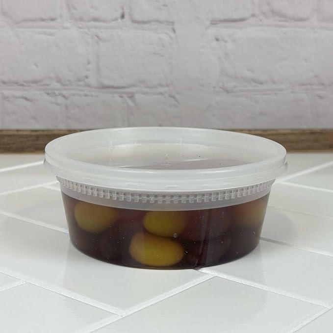 [240 sets 16oz Deli Containers with Lids, Recyclable Polypropylene, Microwavable, Heat Resistant (16, Ounces) - Image 3