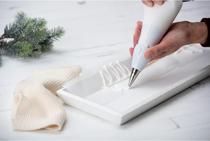 ORIGINAL KAISER 8-Piece Icing Bag XL Set Including Filling Nozzle 4 mm Stainless Steel 6 Different Nozzles Reusable Ideal for Decorating and Filling Pastries - Image 7