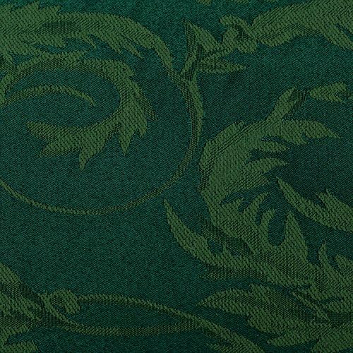 17x17-Inch Square Damask Cloth Napkins, Hunter, Set of 120 - Image 2