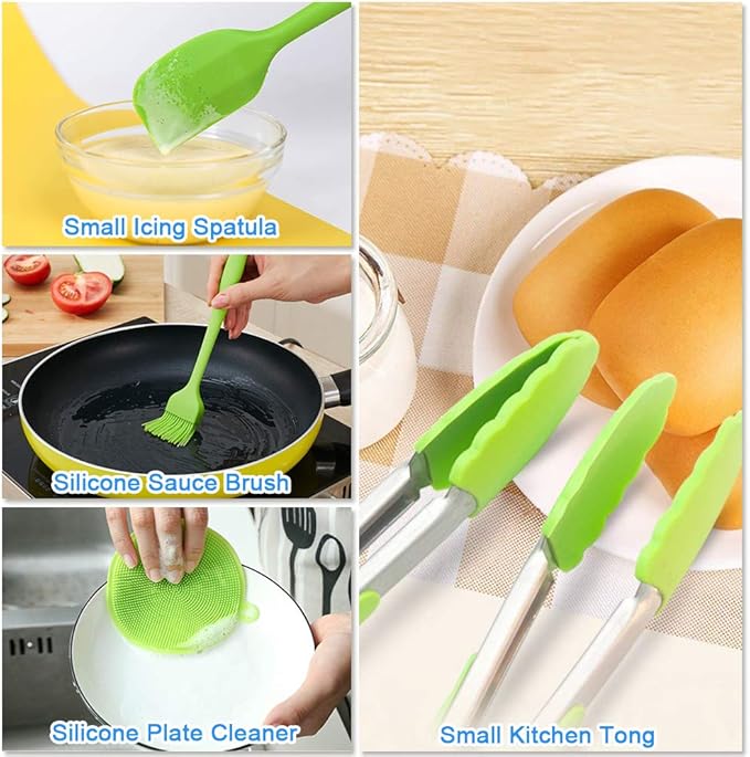 Cake Decorating Supplies, 493 PCS Cake Decorating Kit Cake Pans | 3 Packs Springform Cake Pans, Cake Rotating Turntable,48 Piping Icing Tips,7 Russian Nozzles, Baking Supplies, Multicolor - Image 7
