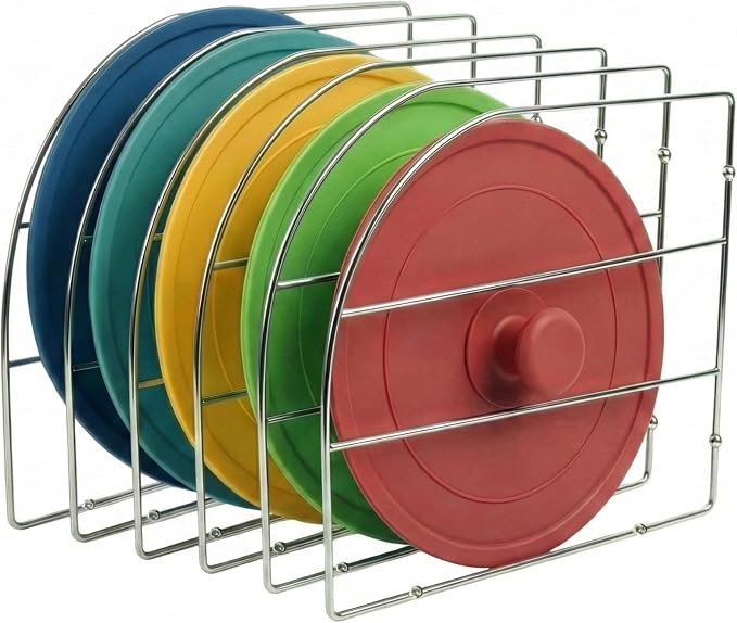 HOLDN’ STORAGE Cabinet Shelf Dividers, 16.5" W x 12" H, 6 Pack | Keeps Bakeware, Cutting Boards, Trays, And Cookie Sheets Neatly Divided, Visible, And Easy To Access - Image 8