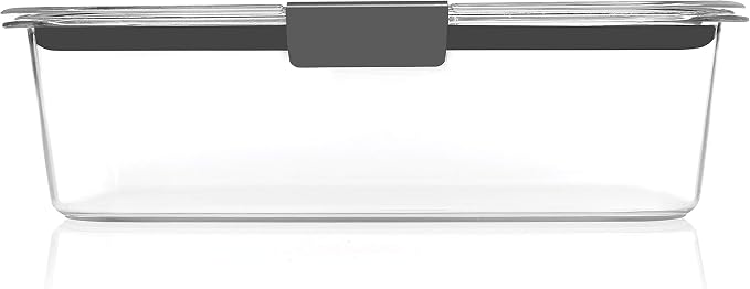 Rubbermaid Brilliance Food Storage Containers, Set of 5 (10 Pieces), BPA-Free, Leak-Proof, Clear - Image 7