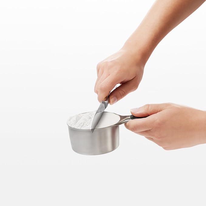 OXO Good Grips Stainless Steel Measuring Cups and Spoons 8-Piece Set,4 Cups and 4 Spoons,(Pack of 2) - Image 16