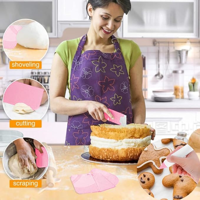 Cake Decorating Kit,Piping Bags and Tips Set,Cake Decorating Supplies,Frosting Piping Kit,Cake Baking Supplies for Beginners (255PC) - Image 5