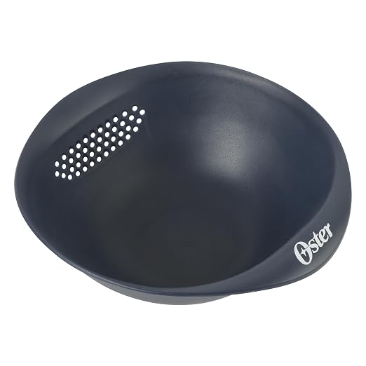 Oster Bluemarine 3 Piece PP Stackable Space-Saving Colander and Mixing Bowl Set - Image 7
