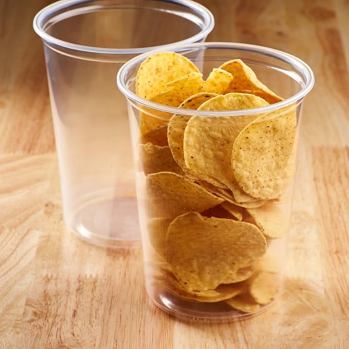 Karat FP-DC32-PPU 32 oz Deli Container, 5.7" Height, 4.61" Width, 3.27" Length (Pack of 500), Clear (Pack of 500) - Image 4