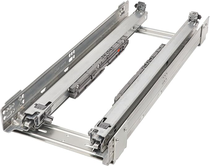 Rev-A-Shelf Pullout Organizer w/Soft-Close, Min Cabinet Opening 5.5" W | 5" W Slide Out Pantry Spice or Utensil Storage Rack w/BLUM Soft-Close & Adjustable Shelves for Base Cabinet, 448UT-BCSC-5C - Image 10