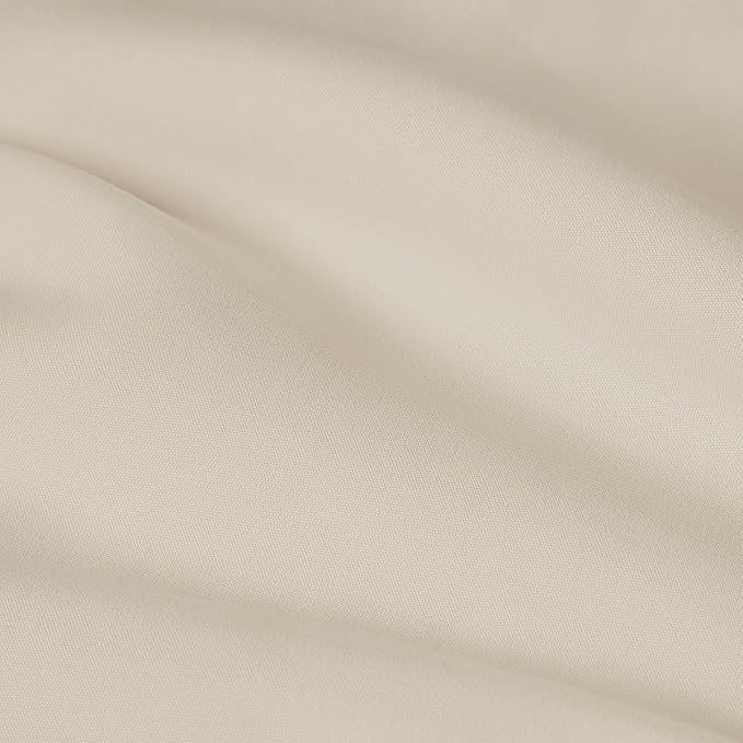 Amazon Basics Reusable Stain and Wrinkle Resistant Cloth Napkins, 17 x 17 inches, Beige, 12-Pack - Image 5