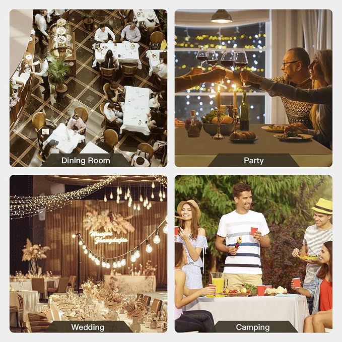 BALCONY & FALCON Rectangle Table Cloth Waterproof White 95"x55" | Rectangular Washable Wrinkle Resistant Table Cloth Linen Fabric Tablecloths for Dining Party Kitchen Wedding and Outdoor Use - Image 7