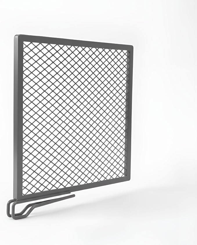 Nexu 6-Pack Metal Mesh Shelf Dividers for Closet Organization, Ultra-Stable Under-Shelf Hook Closet Dividers, Heavy Duty Purse, Handbag & Bag Organizer for Shelving, Clothes, Bedroom, Grey - Image 9
