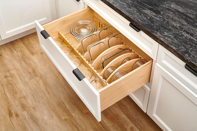 REV-A-Shelf Adjustable Deep Drawer Insert for 30" - 36" Base Cabinet Drawer - Image 13
