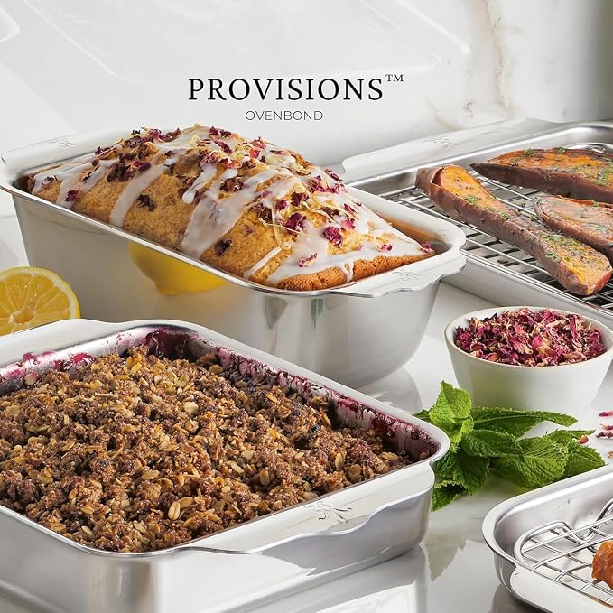 Hestan Provisions OvenBond – Tri-ply Clad Stainless Steel, 1-Pound Loaf Pan (9" x 5") - Image 6