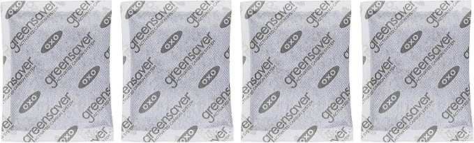 OXO Good Grips GreenSaver Produce Keeper - Large & Carbon Filter Refills Good Grips GreenSaver 4 Pack, 4 Count - Image 7