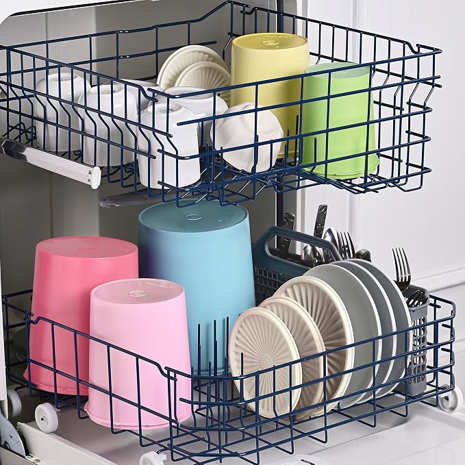 Tupperware Heritage Collection 10 Piece Nested Canister Set in Vintage Colors, Dishwasher Safe and BPA Free (5 Containers, 5 Lids) - Image 7