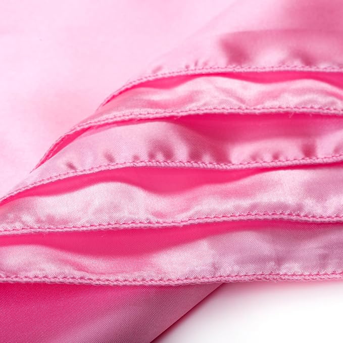 MDS® Pack of 200 Satin Napkins 12 x 12 Inch, Soft Silky Reusable Cloth Dinner Table Napkins for Wedding Décor, Reception, Birthday, Parties, Banquets, Catering, Restaurants & Hotel - Pink - Image 6