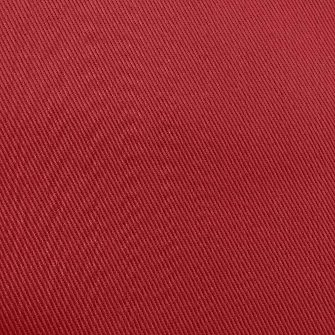17x17-Inch Square Twill Cloth Napkins, Red, Set of 12 | Bulk Case of 1 Dozen, Poly-Cotton, 50% Cotton / 50% Polyester Fabric, Diagonal Twill Weave, Soft Cotton Hand - Image 3
