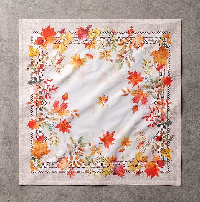 Maison d' Hermine Cloth Napkins Set of 4 Reusable 100% Cotton (20" x 20") | Everyday Square Napkins Cloth Washable Dinner Wedding Restaurant Hotel Kitchen Thanksgiving Christmas - Amarante - Image 9