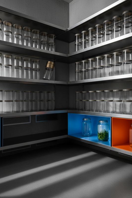 The Architecture of the Elite Larder: Spatial Flow and Bio-Isolation