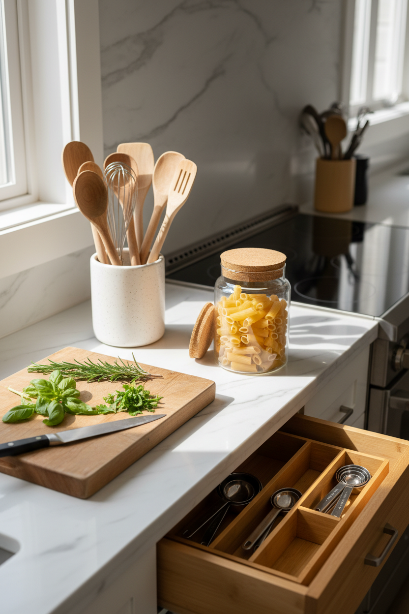 The Small Setup Decisions That Quietly Change Kitchen Organization Routines