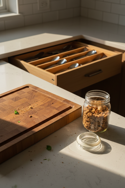 Love Expressed Through Consistency in Kitchen Organization