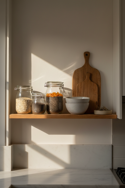 Why Some Kitchen Shelves Don’t Need Weekly Resets