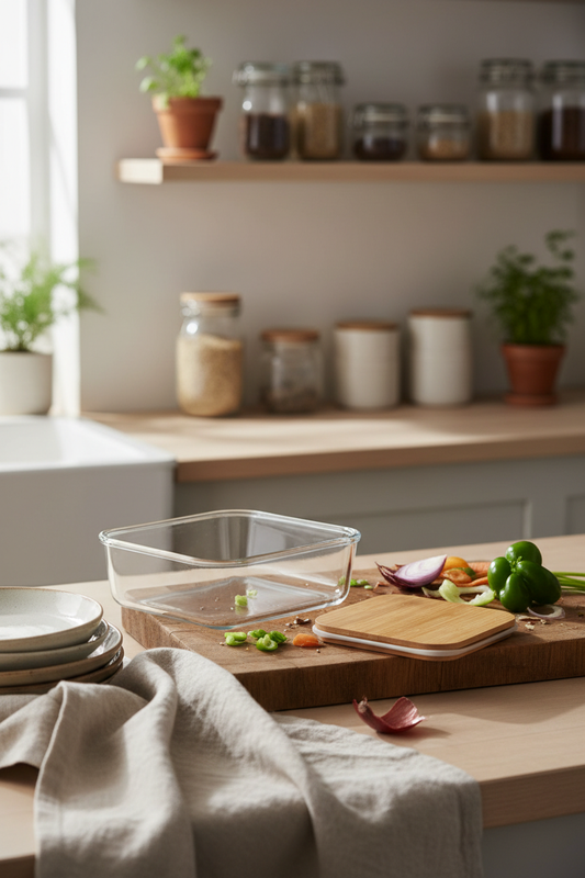 The Difference Between Having Storage Containers and Actually Using Them