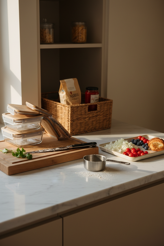 How to Start Meal Prep When Your Kitchen Is Not Fully Organized Yet
