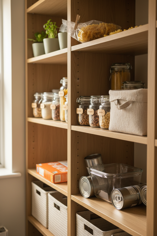 Too Busy to Keep the Pantry Perfect? Build a System That Survives Busy Weeks