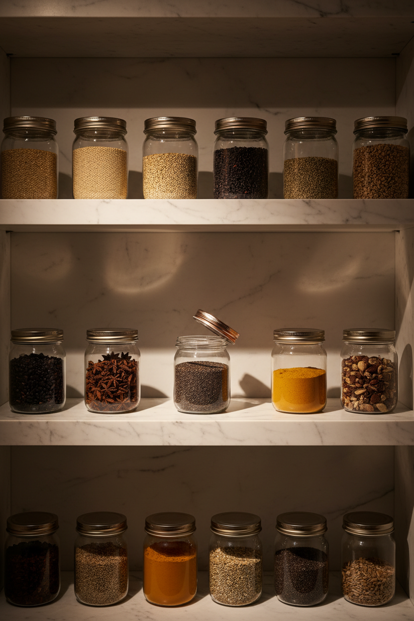 The Command Center of the Larder: Spatial Design for the Evolving Mind