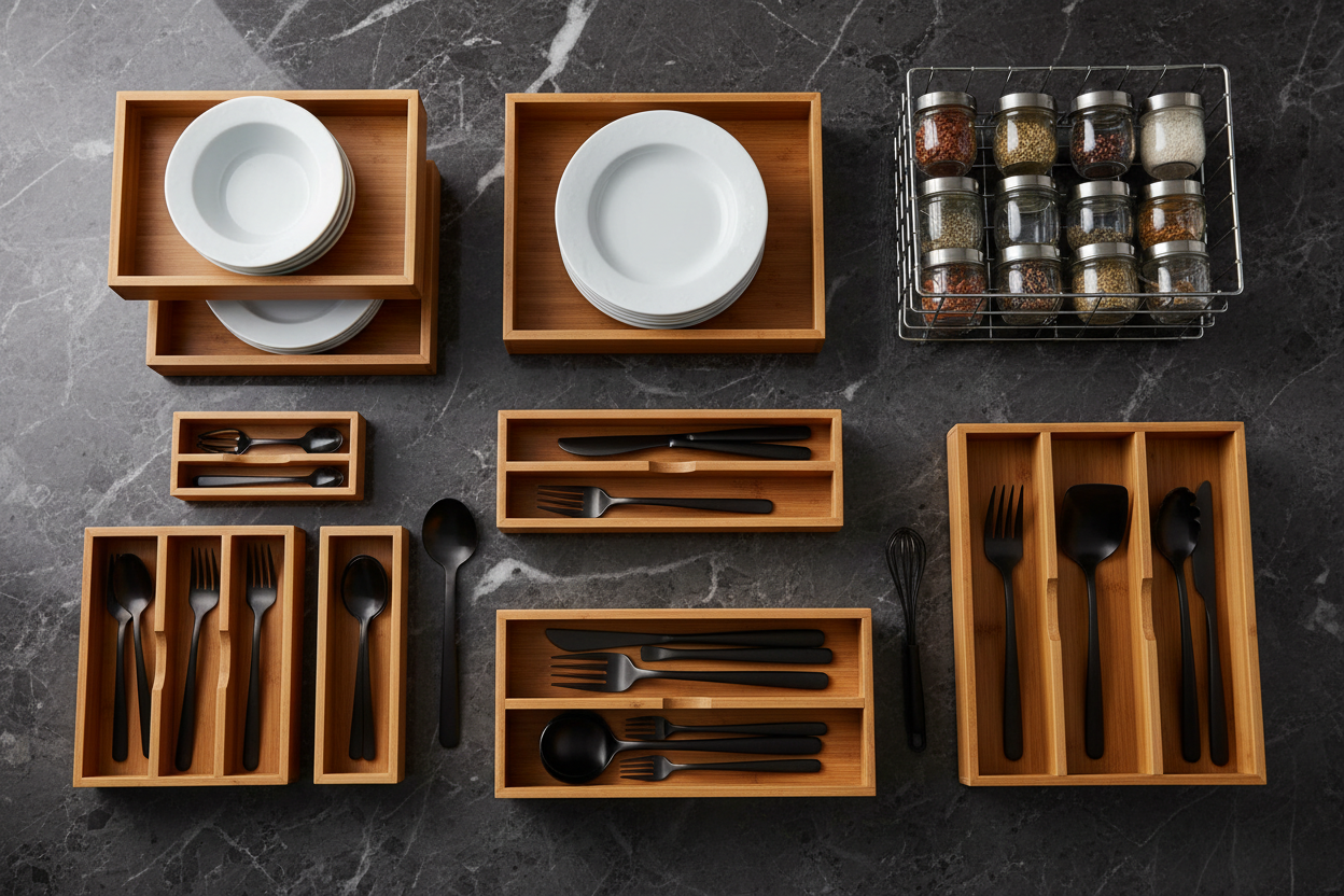 Drawer & Cabinet Organization