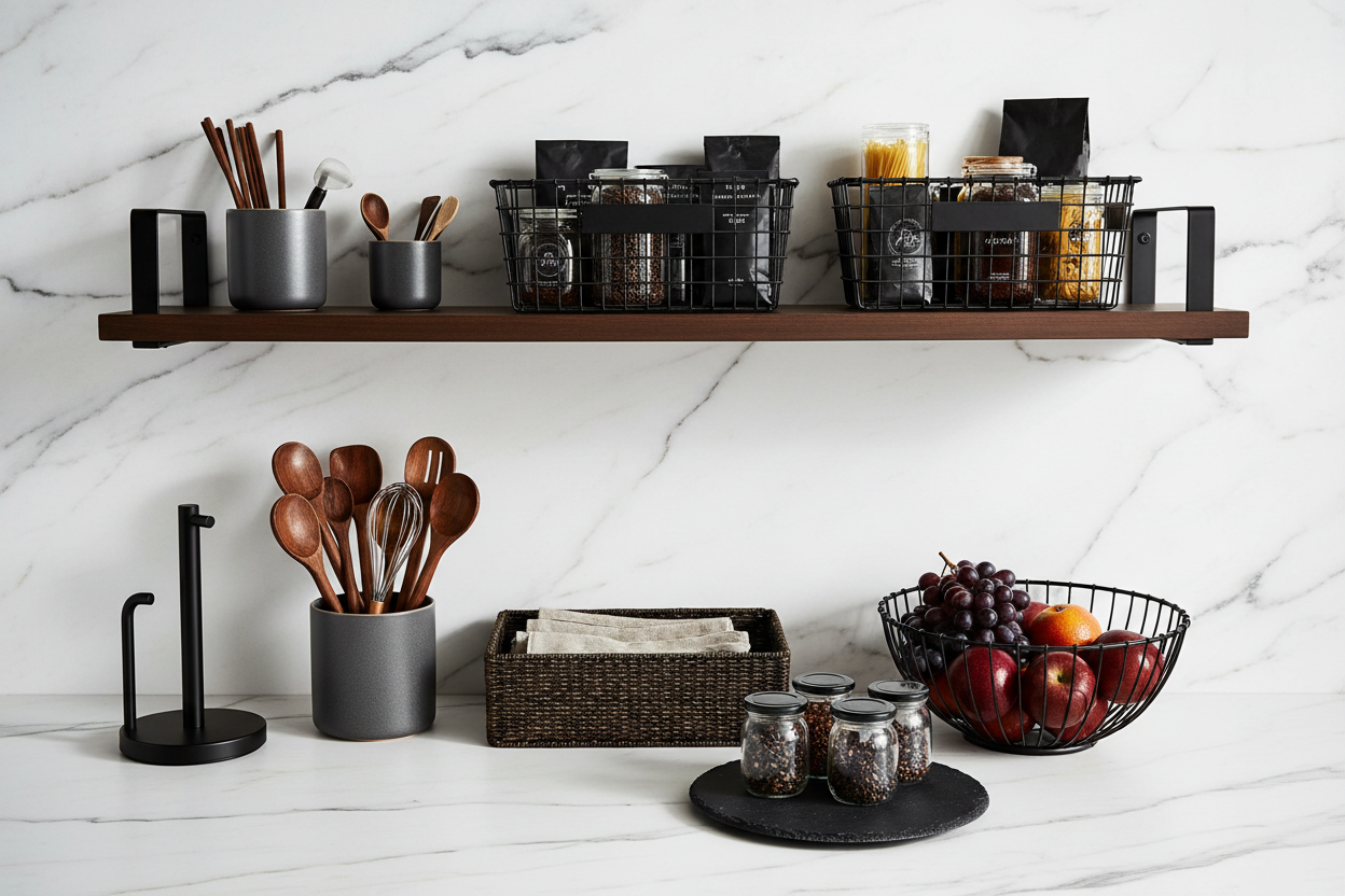 Countertop & Shelf Organization