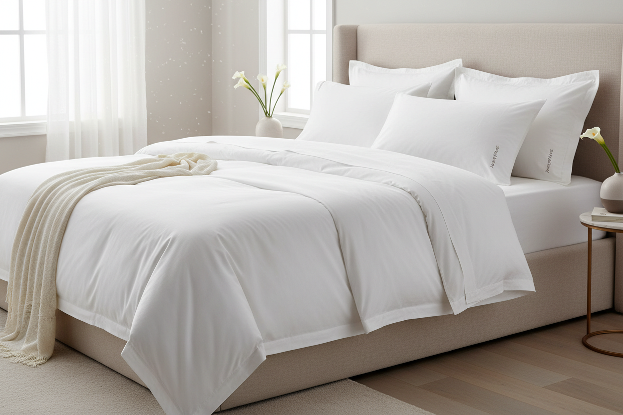 Luxury sheets and pillowcases - premium bedding essentials