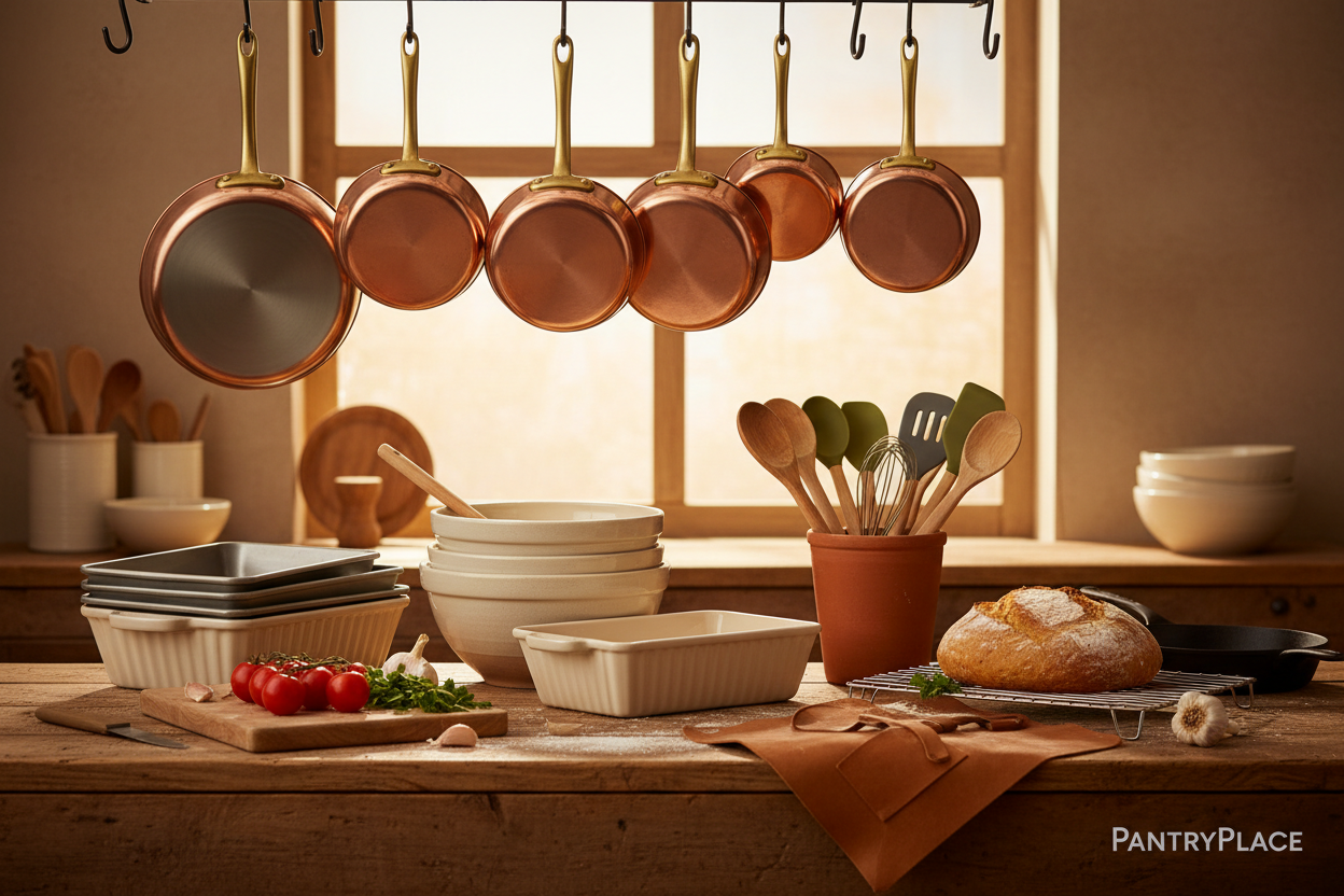 Cooking and baking essentials - cookware, bakeware, and tools