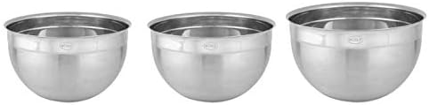 Rösle Set Containing a Deep Bowl Ø 20 cm|7.9 in, Deep Bowl Ø 24 cm|9.5 in, Deep Bowl Ø 28 cm|11.0 in by Rosle