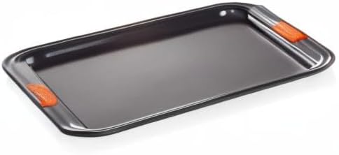 Le Creuset Non-Stick Carbon Steel Bakeware Square Baking Sheet, 31 cm, Black, 46093310010000 - Image 3