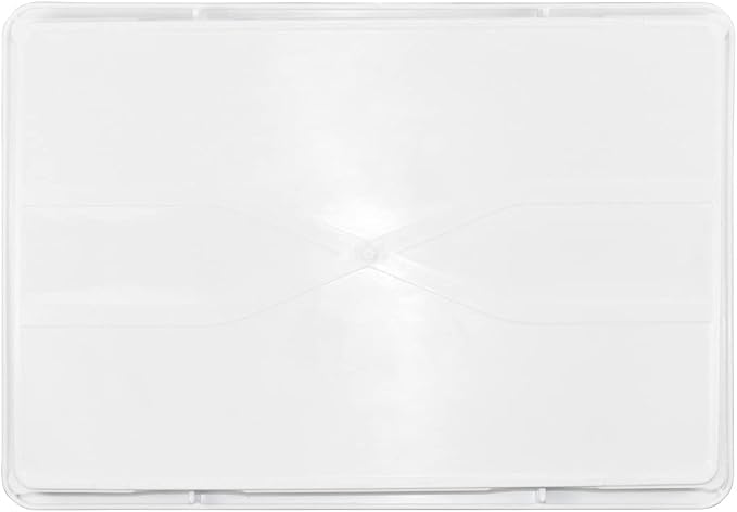 26 x 18 x 3 Inch Proofing Boxes, 10 Rectangle Dough Boxes - Stackable, Dishwasher-Safe, White Plastic Pizza Dough Boxes, Durable, Lids Sold Separately - Image 11