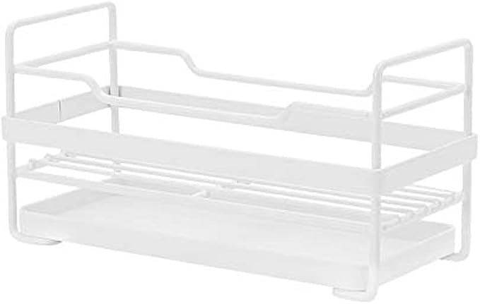 アストロ Astro 711-51 Sponge Rack, Approx. W 7.1 x D 3.1 x H 3.6 inches (18 x 8 x 9.2 cm), Sponge Rest, Sponge Holder, Detergent Rack, White by ASTROSTORAGE