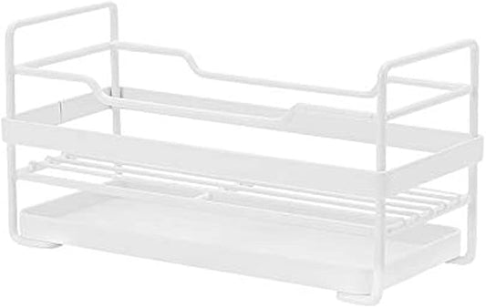 アストロ Astro 711-51 Sponge Rack, Approx. W 7.1 x D 3.1 x H 3.6 inches (18 x 8 x 9.2 cm), Sponge Rest, Sponge Holder, Detergent Rack, White by ASTROSTORAGE