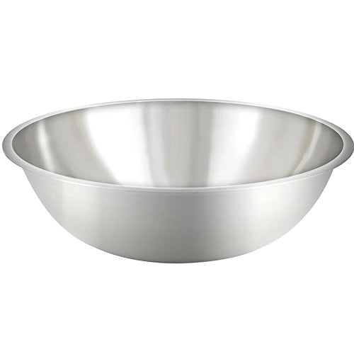 Tiger Chef Mixing Bowls Standard Weight Stainless Steel, Mirror Finish, 16 Quart, 1 Pack by TigerChef